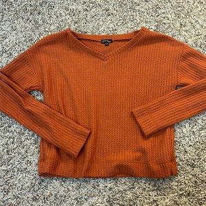 Girls' Long Sleeve Waffle T-Shirt - art class™